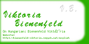 viktoria bienenfeld business card